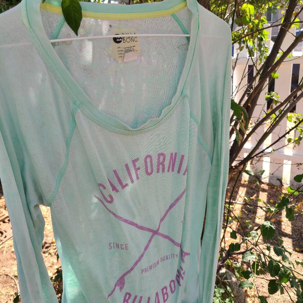 Billabong long sleeve shirt